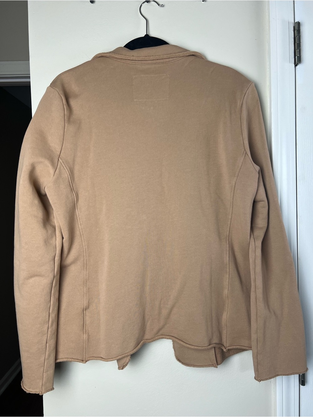 Frank & Eileen Dublin Blazer Catherine Sweatpants Set M Camel Triple Fleece - Picture 6 of 15